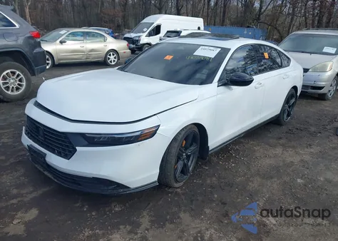 2025 Honda Accord Hybrid Sport-L z USA, uszkodzony, nr VIN 1HGCY2F71SA019208